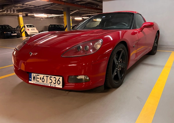 Chevrolet Corvette cena 119900 przebieg: 164154, rok produkcji 2005 z Warszawa małe 326